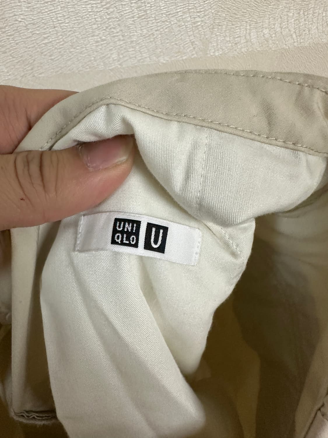 [S] 유니클로 U 스냅 팬츠 상품이미지4