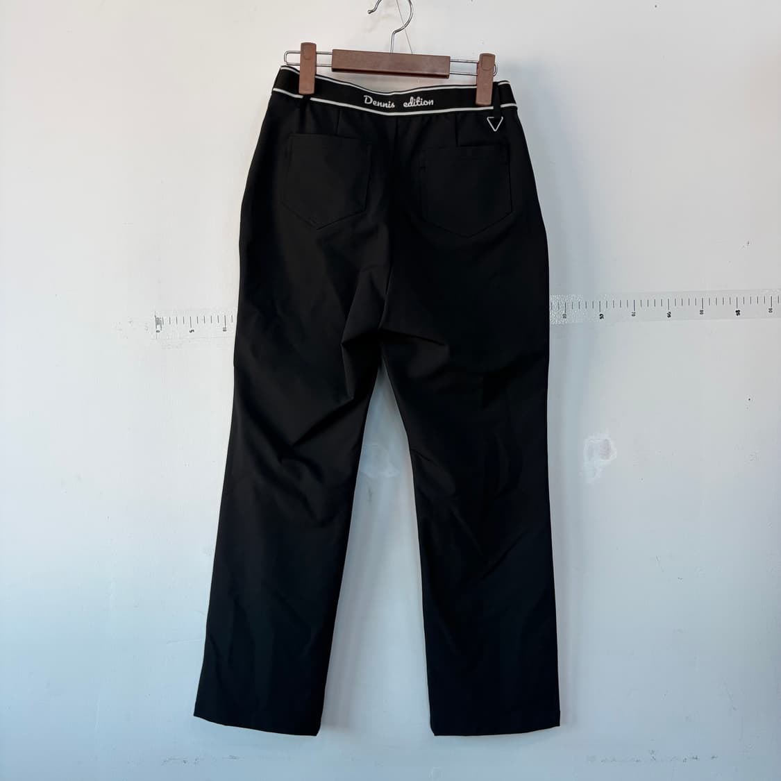 데니스 에디션 블랙 여성 정장 바지 슬랙스 상품이미지3