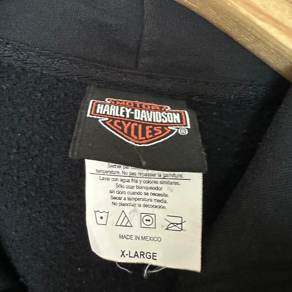 XL 할리데이비슨 후드 집업 상품이미지5