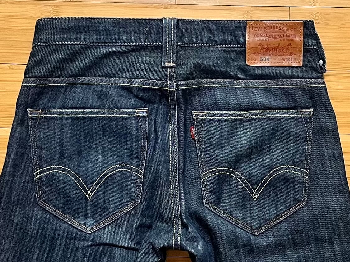 리바이스 504 데님팬츠 W30 L33 상품이미지4