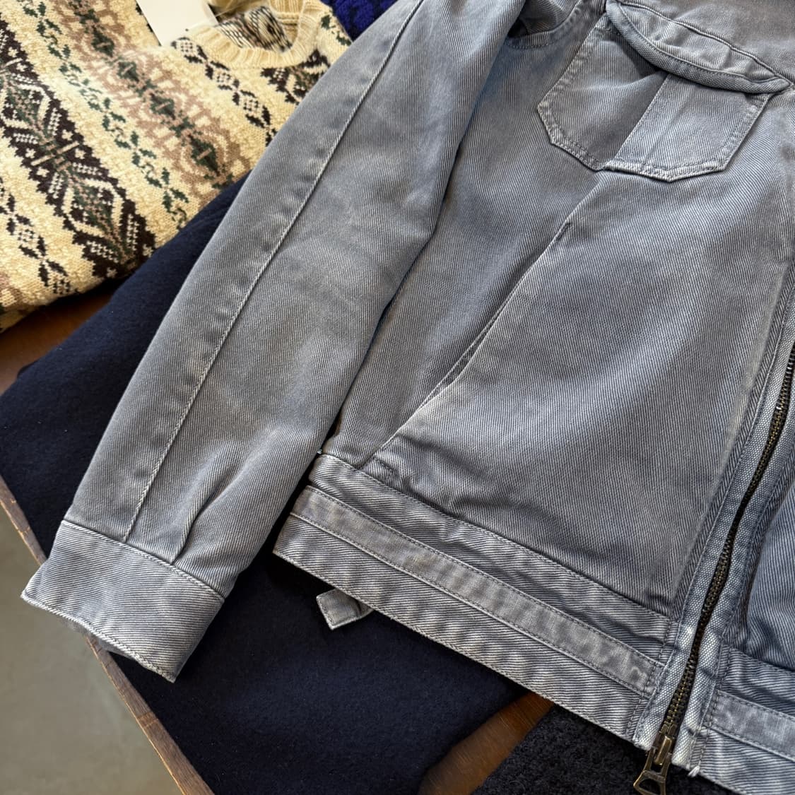 아르마니 익스체인지 라이더 트러커 자켓 상품이미지4