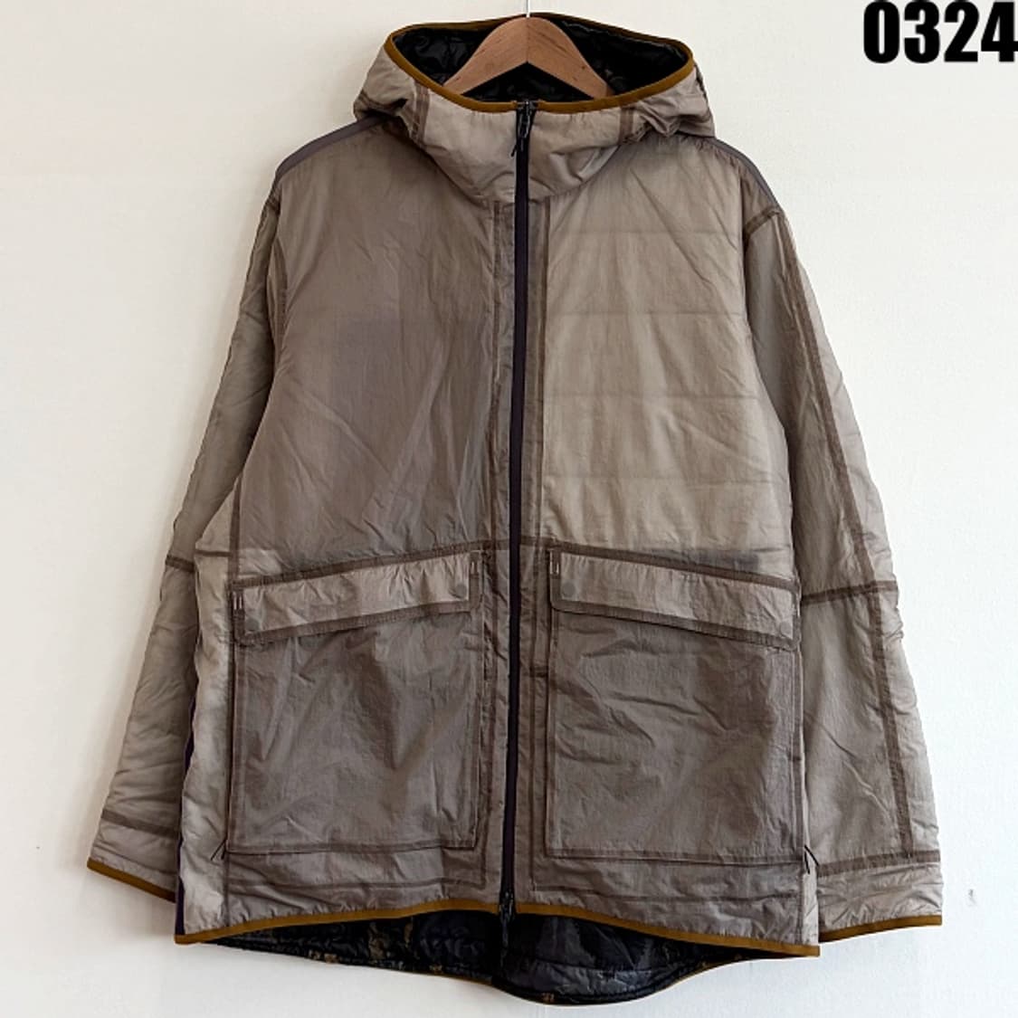 룰루레몬 x 로버트 겔러 리버시블 후드 패딩 자켓 XXL 0324 상품이미지1