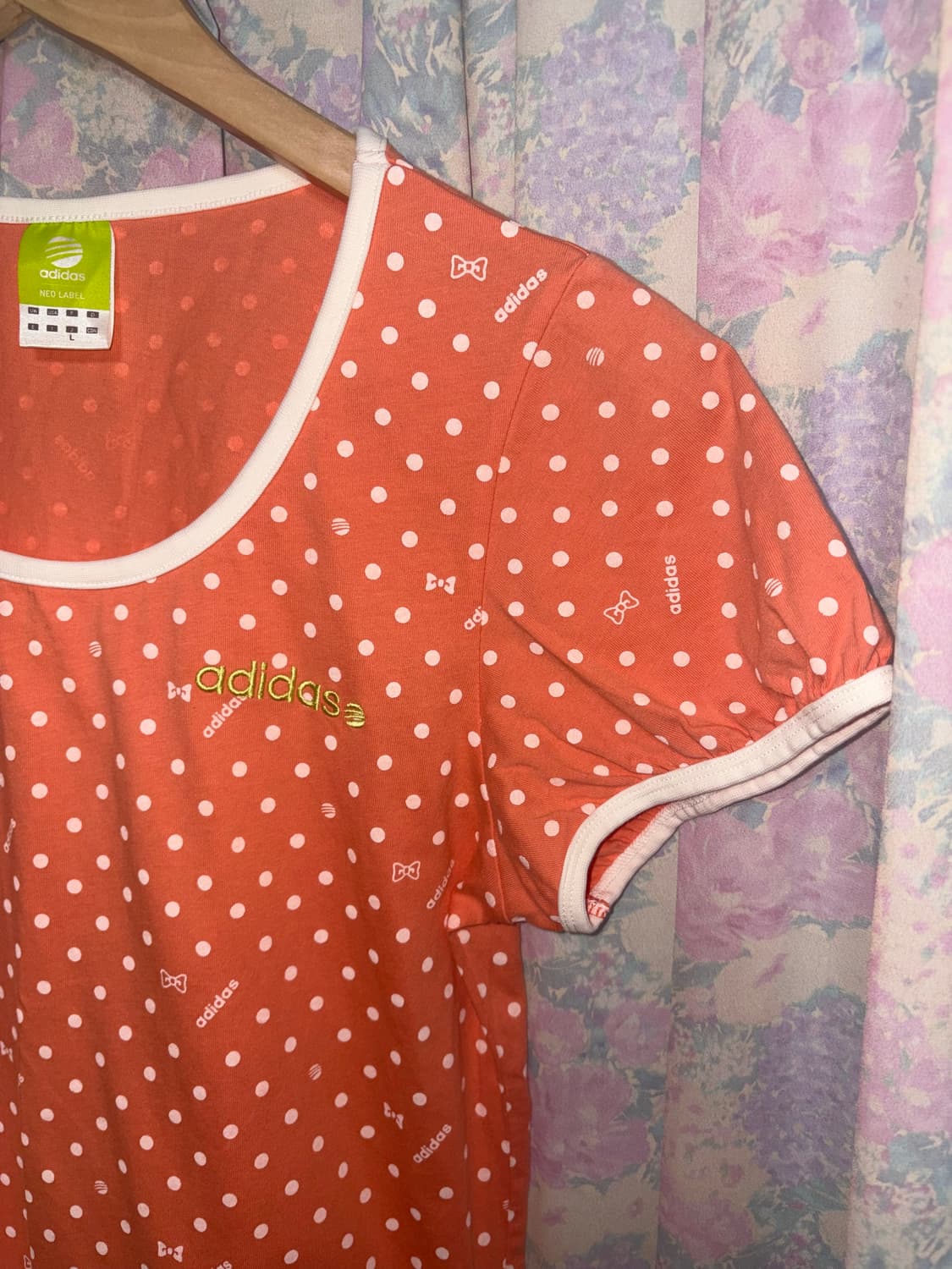 아디다스 코랄 도트 티셔츠 상품이미지6