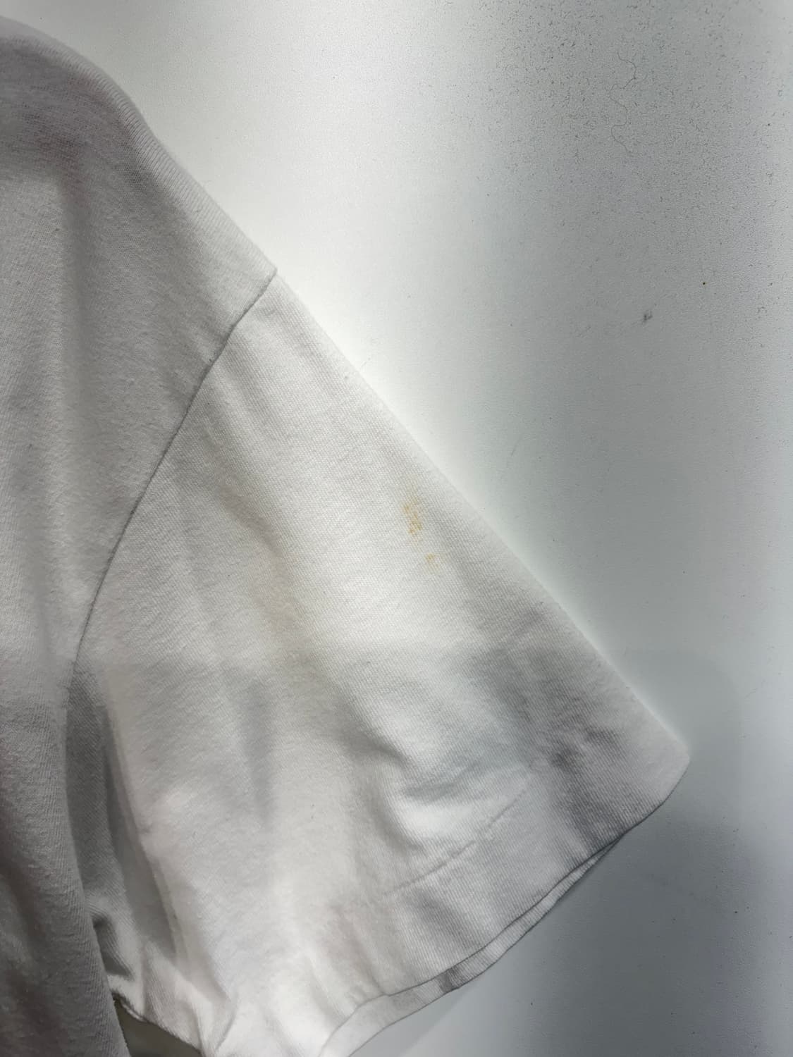 M 꼼데가르송 CDG 로고 반팔 티셔츠 화이트  상품이미지3