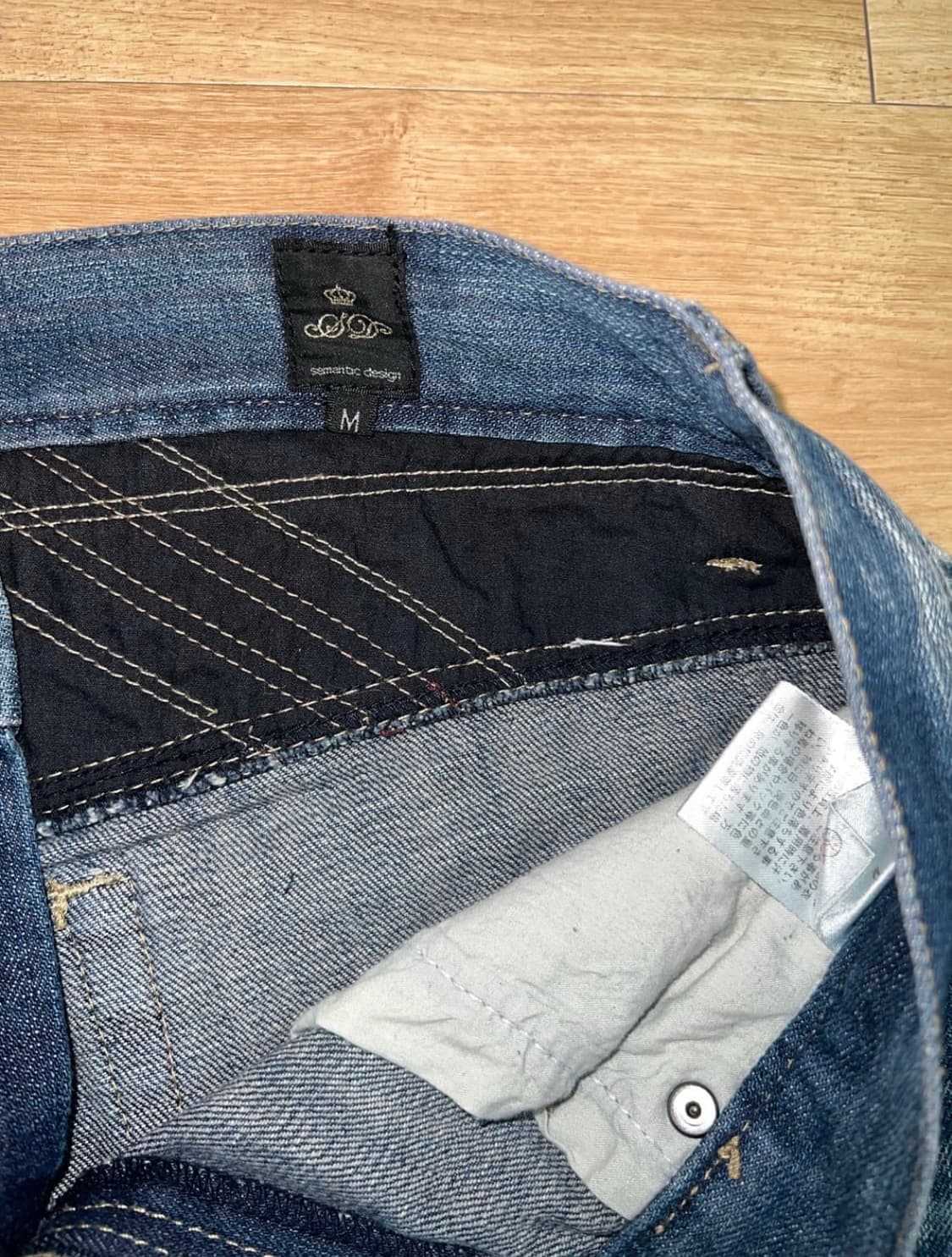 Japanese vintage Denim 상품이미지5