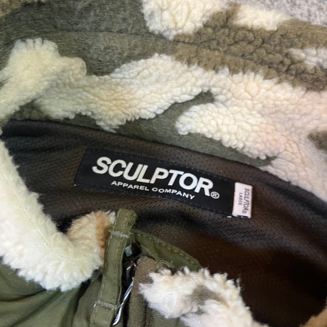 스컬프터 카모플라쥬 플리스 자켓 상품이미지5