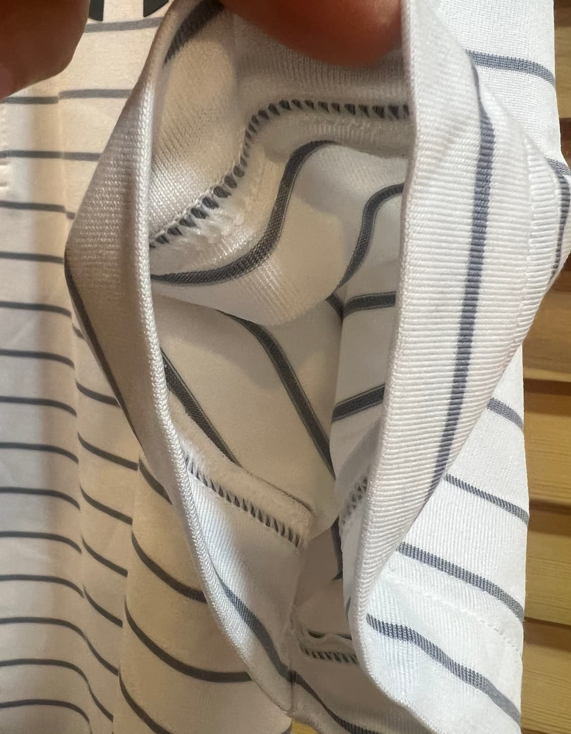 언더아머 남성 그레이스트라이프 기능성반팔티셔츠 골프티셔츠 상품이미지4