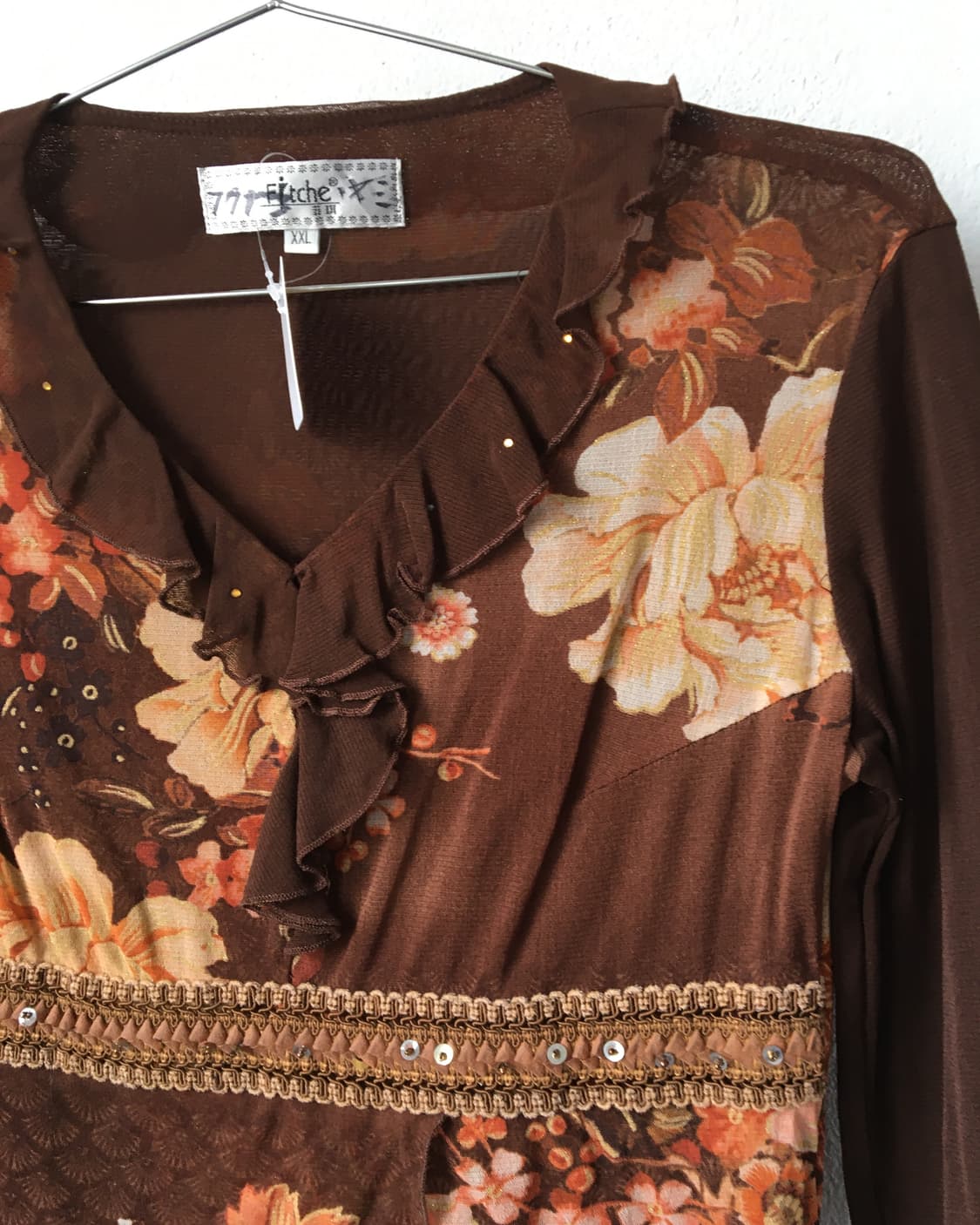 Flower pattern fairy mood sleeve 상품이미지4