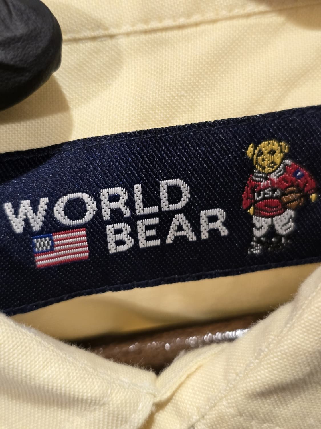 90s WORLD BEAR U.S.A. 긴팔셔츠 상품이미지6