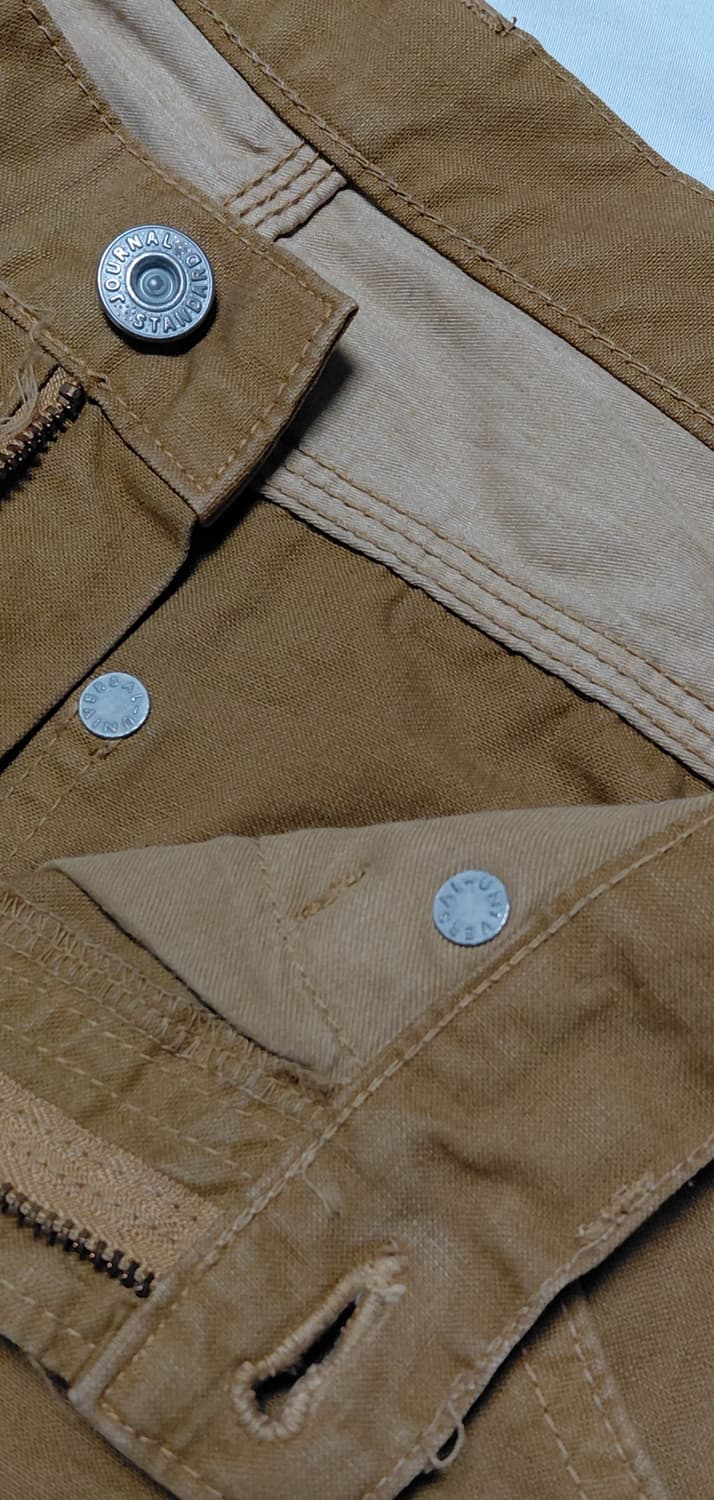 [M] Journal Standard 더블니 덕 캔버스 (8~9부 기장) 상품이미지4