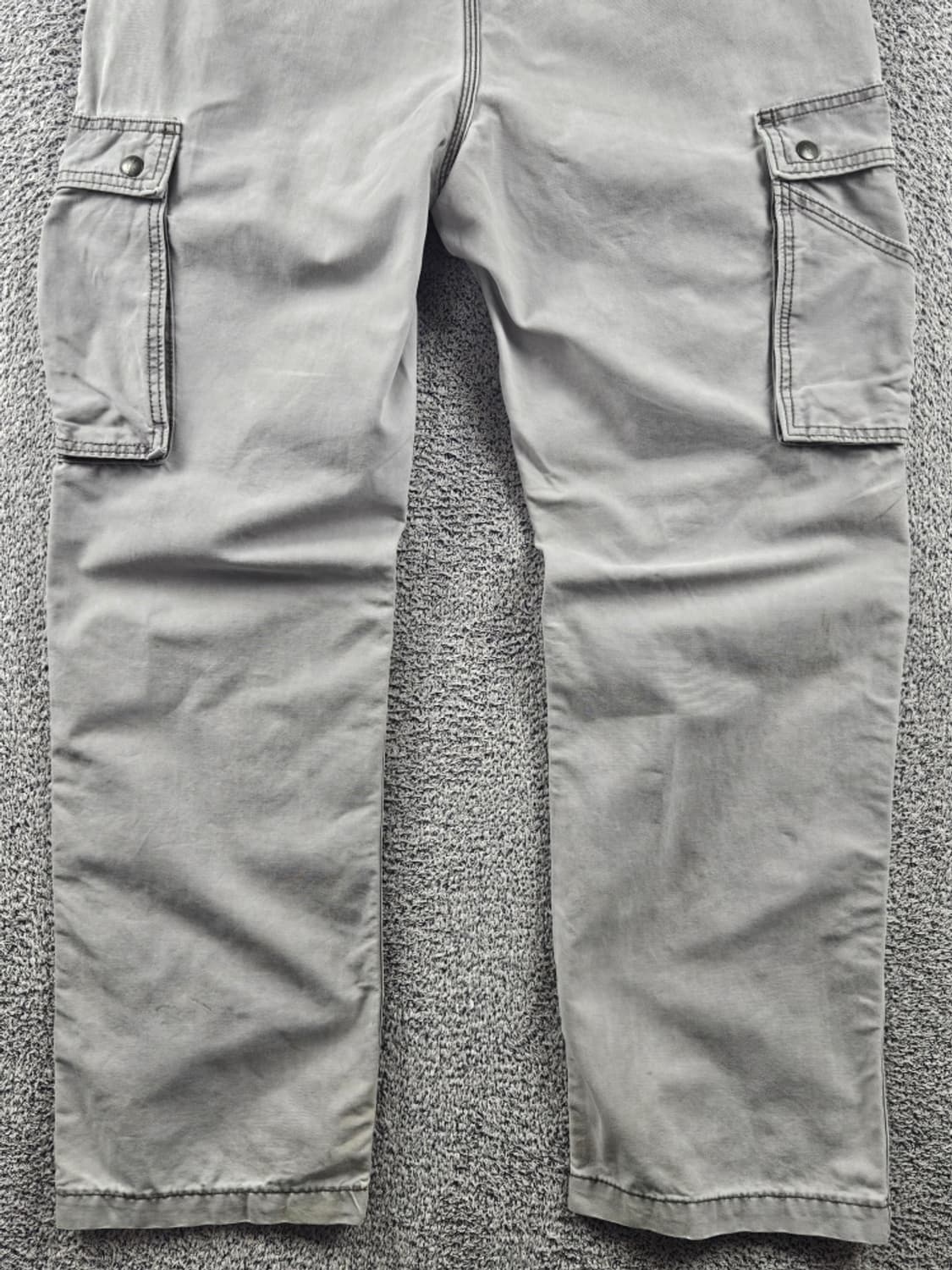 칼하트 코튼 캔버스 카고 포켓 워크 팬츠 ( 34X32 ) / 10902 상품이미지10