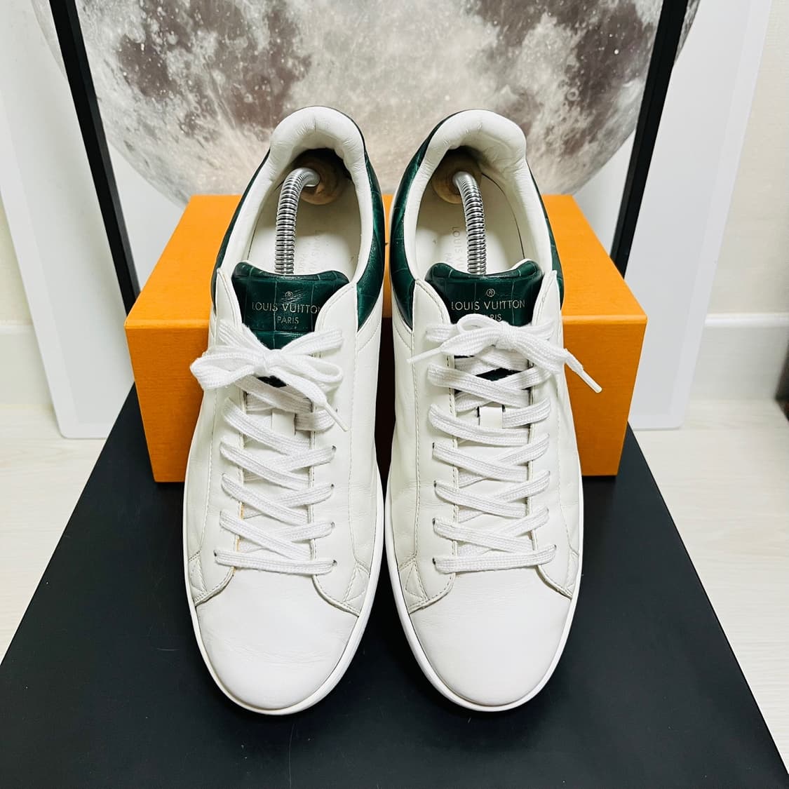 정품 8.5) 루이비통 룩셈부르크 크로커 스니커즈 275~280 상품이미지3