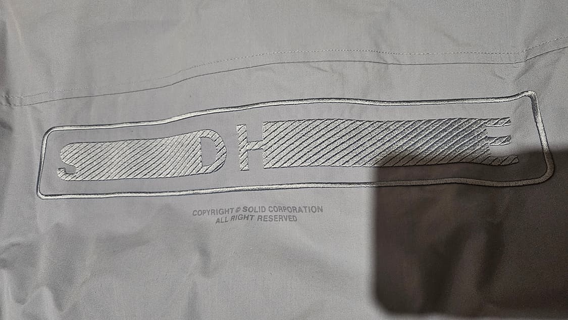 [48] 솔리드옴므 백로고 블루 긴팔 셔츠 상품이미지4