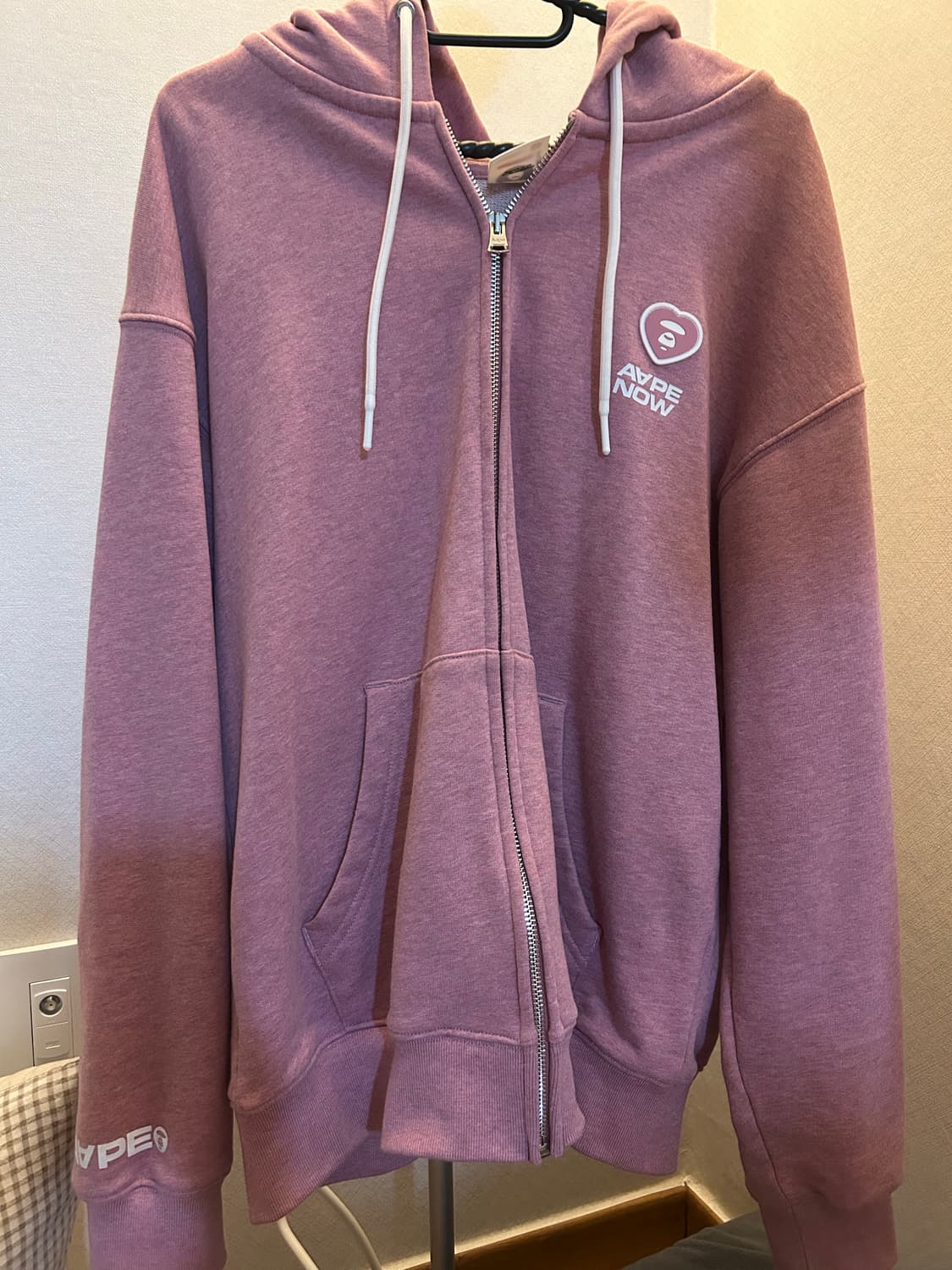 Aape 후드 집업 S 상품이미지1