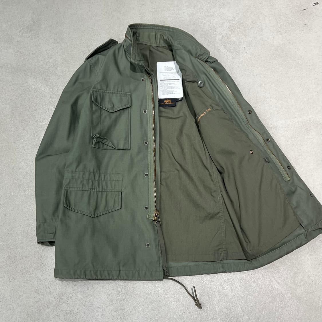 알파인더스트리 밀리터리 워크자켓 s10047 상품이미지3