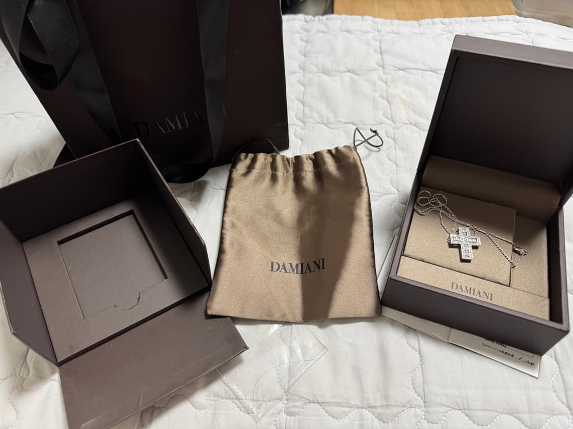 다미아니 벨에포크 네크리스 화이트골드 L 라지 목걸이 상품이미지1
