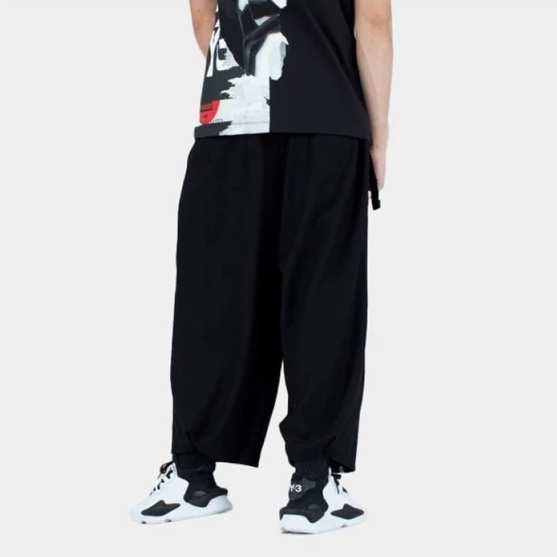 Yohji Yamamoto Adidas 요지야마모토 울 폴란넬 와이드팬츠 상품이미지6