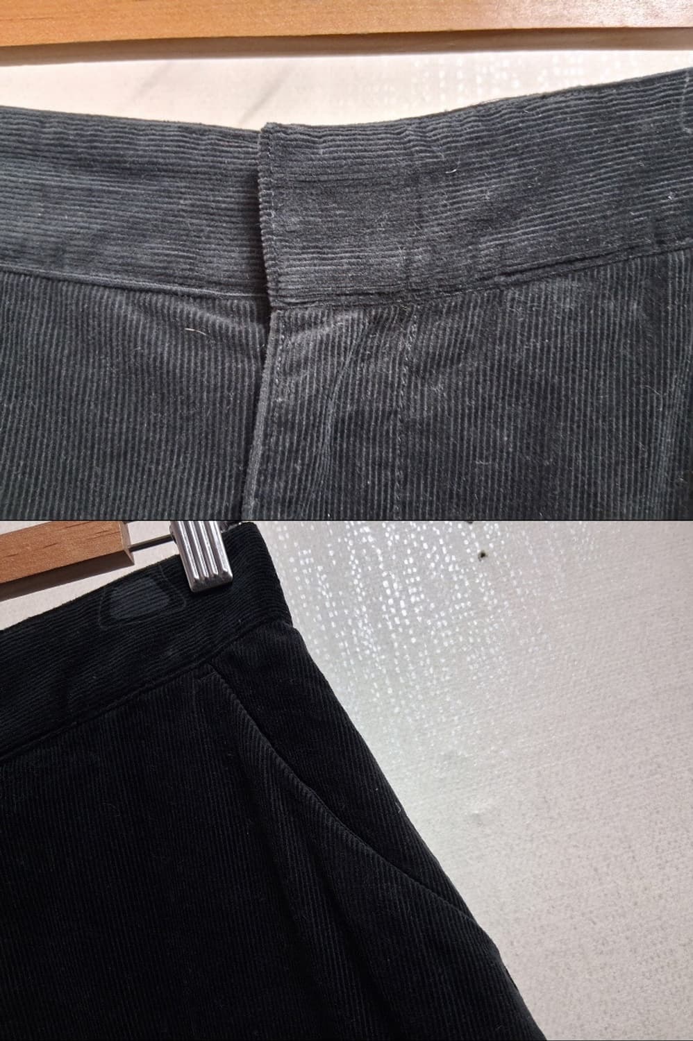 일본빈티지 검정코듀로이 플레어롱스커트 최고의컨디션 28 상품이미지3