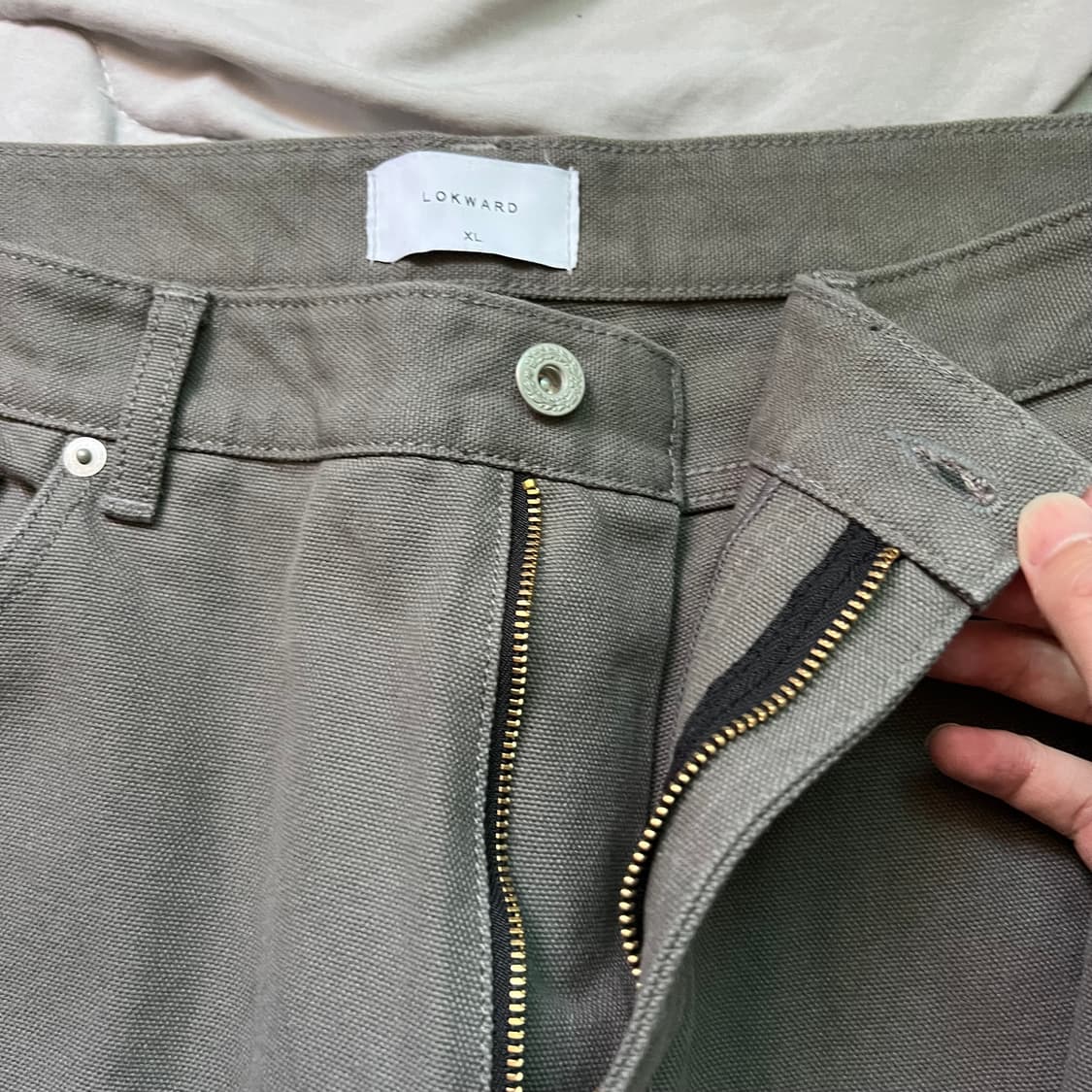 새상품) 로커드 워크팬츠 그레이 XL 상품이미지4