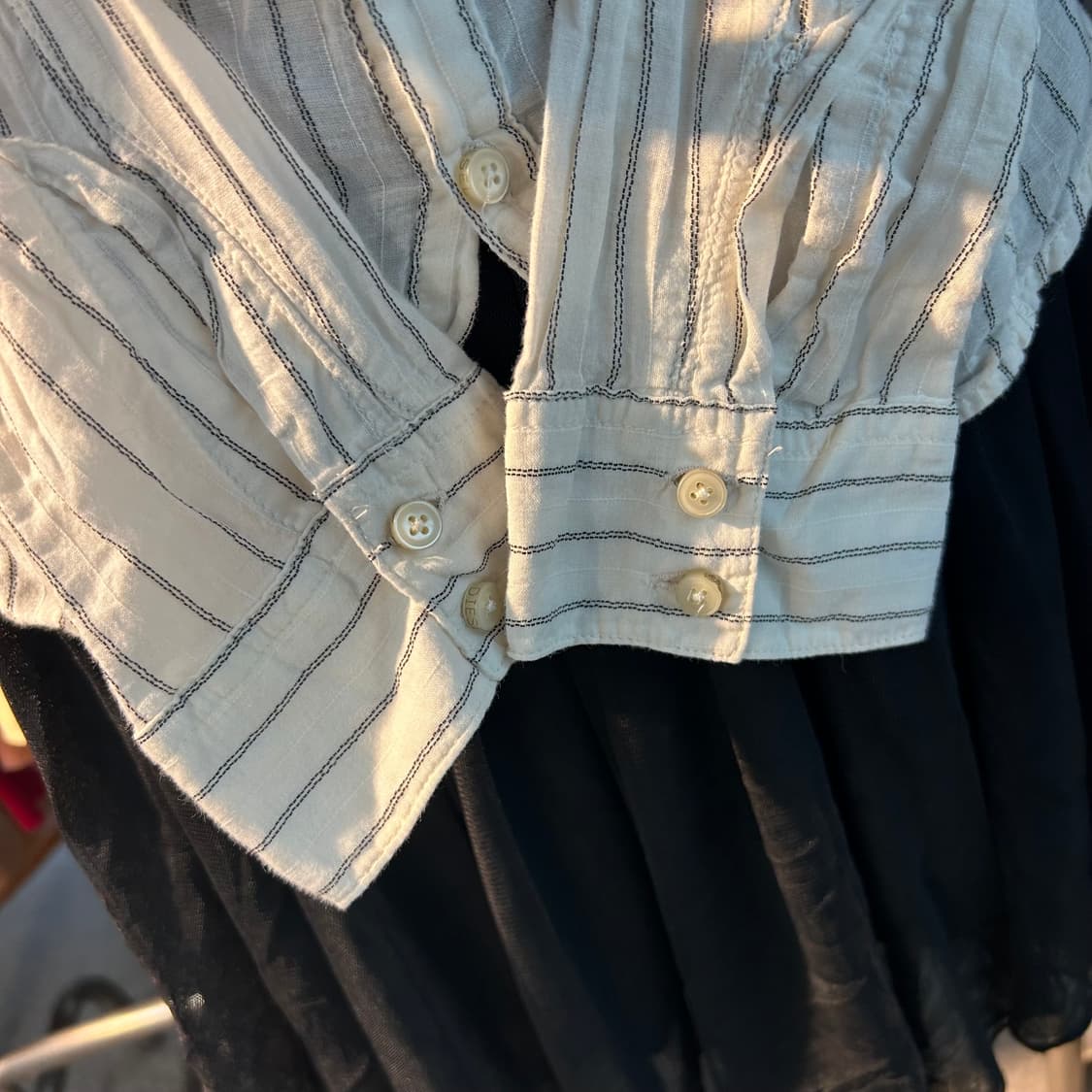 DIESEL Feminine Stripe Shirts 상품이미지4