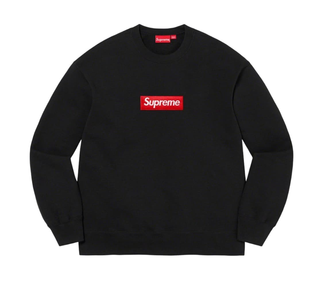 슈프림 22fw 박스로고 크루넥 상품이미지1