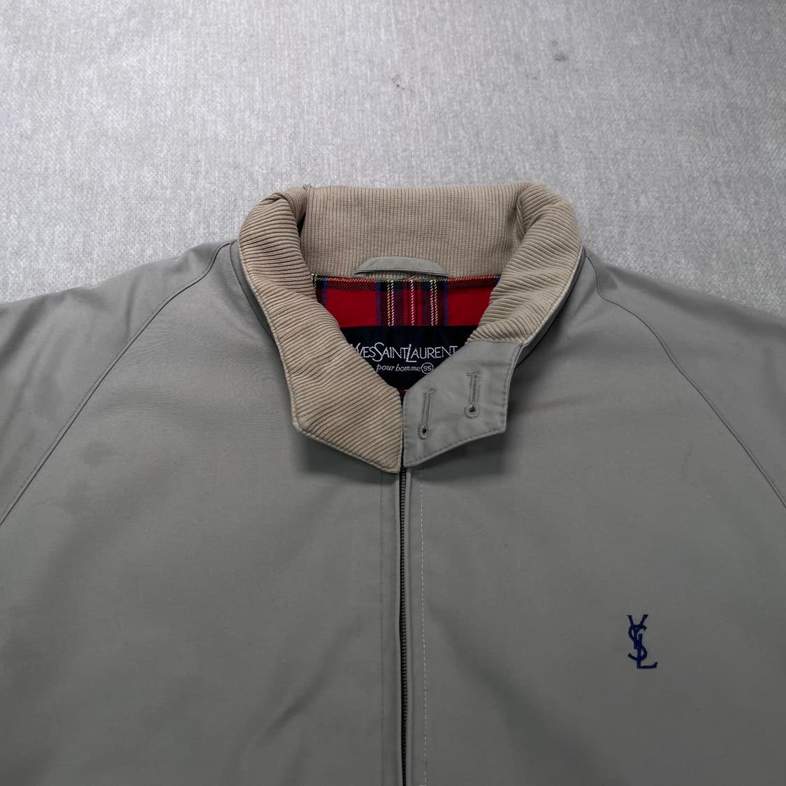 100 입생로랑 90s 바라쿠타 블루종 자켓 상품이미지2