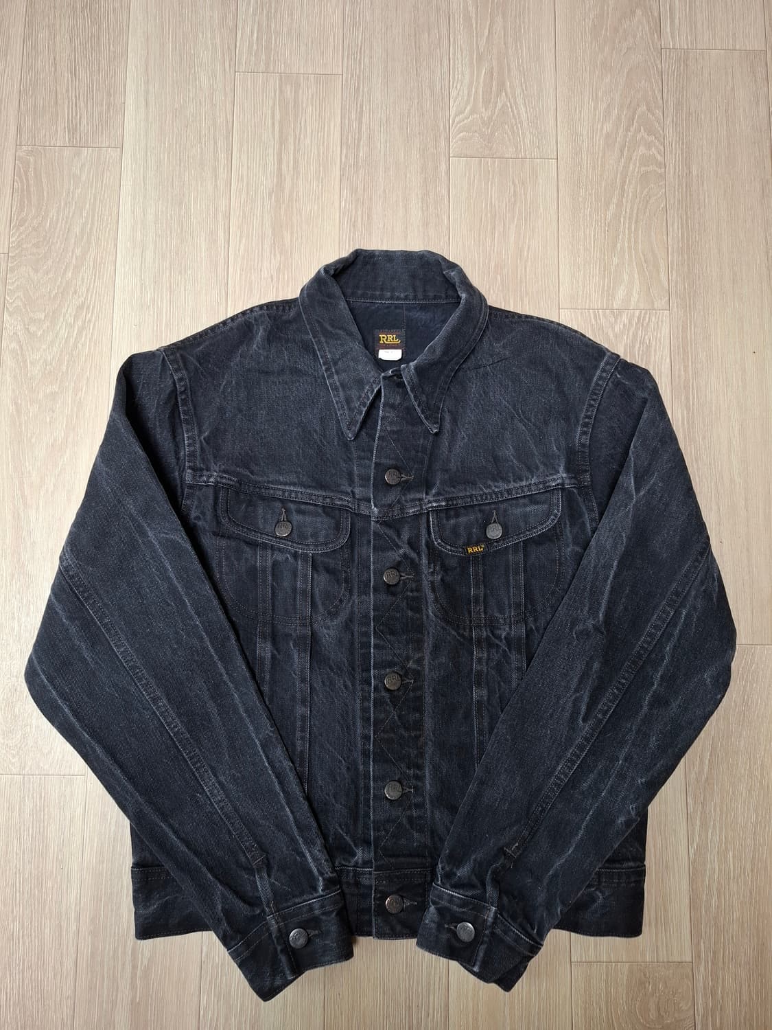 M RRL 리랜드 lot271 블랙 데님 자켓 상품이미지1