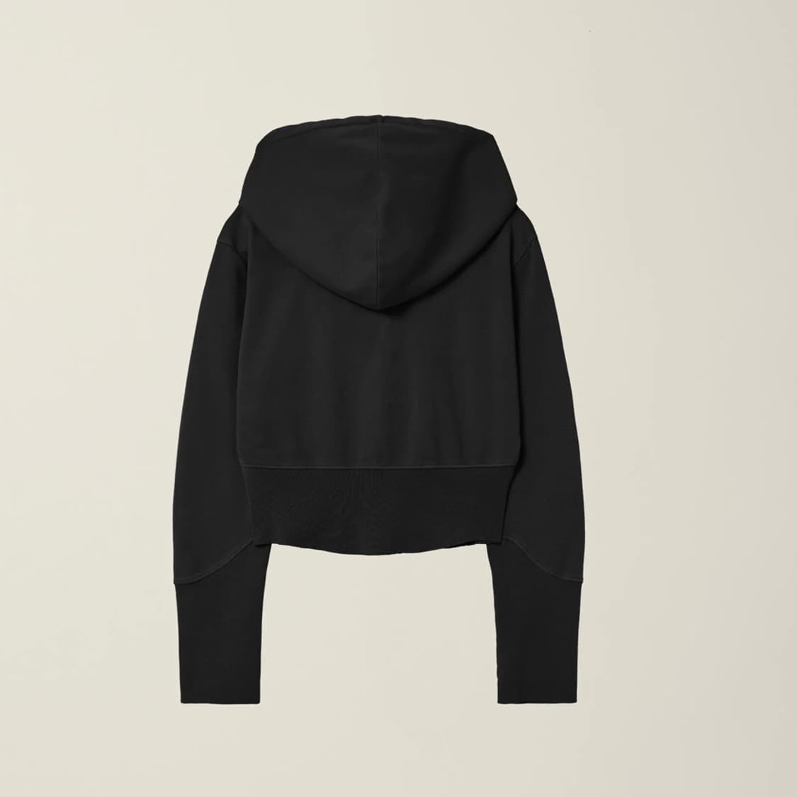 [M] 우먼 가먼트 커브드 후드집업 상품이미지2