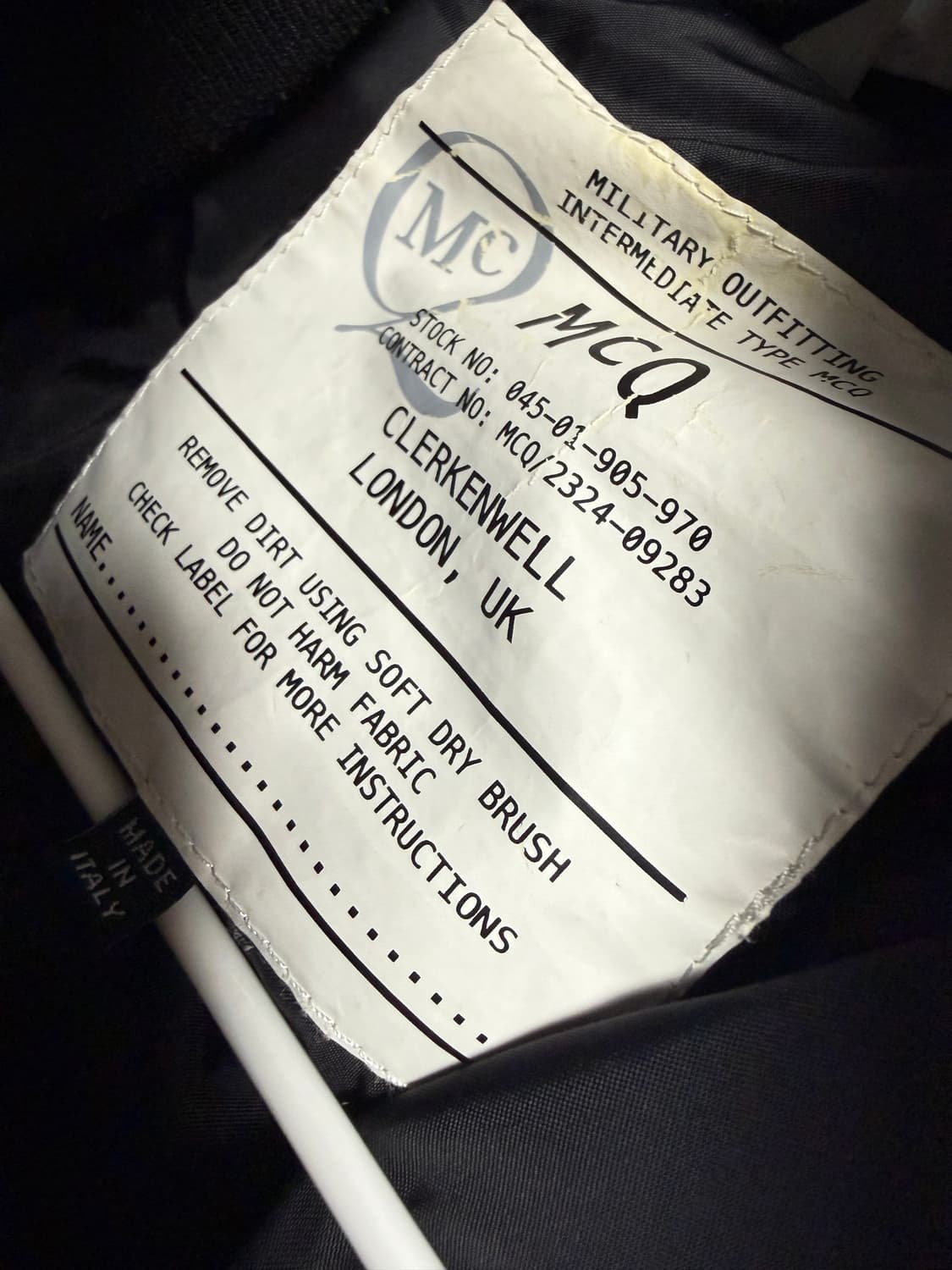 (48) 알렉산더 맥퀸 블루종 14aw 상품이미지3