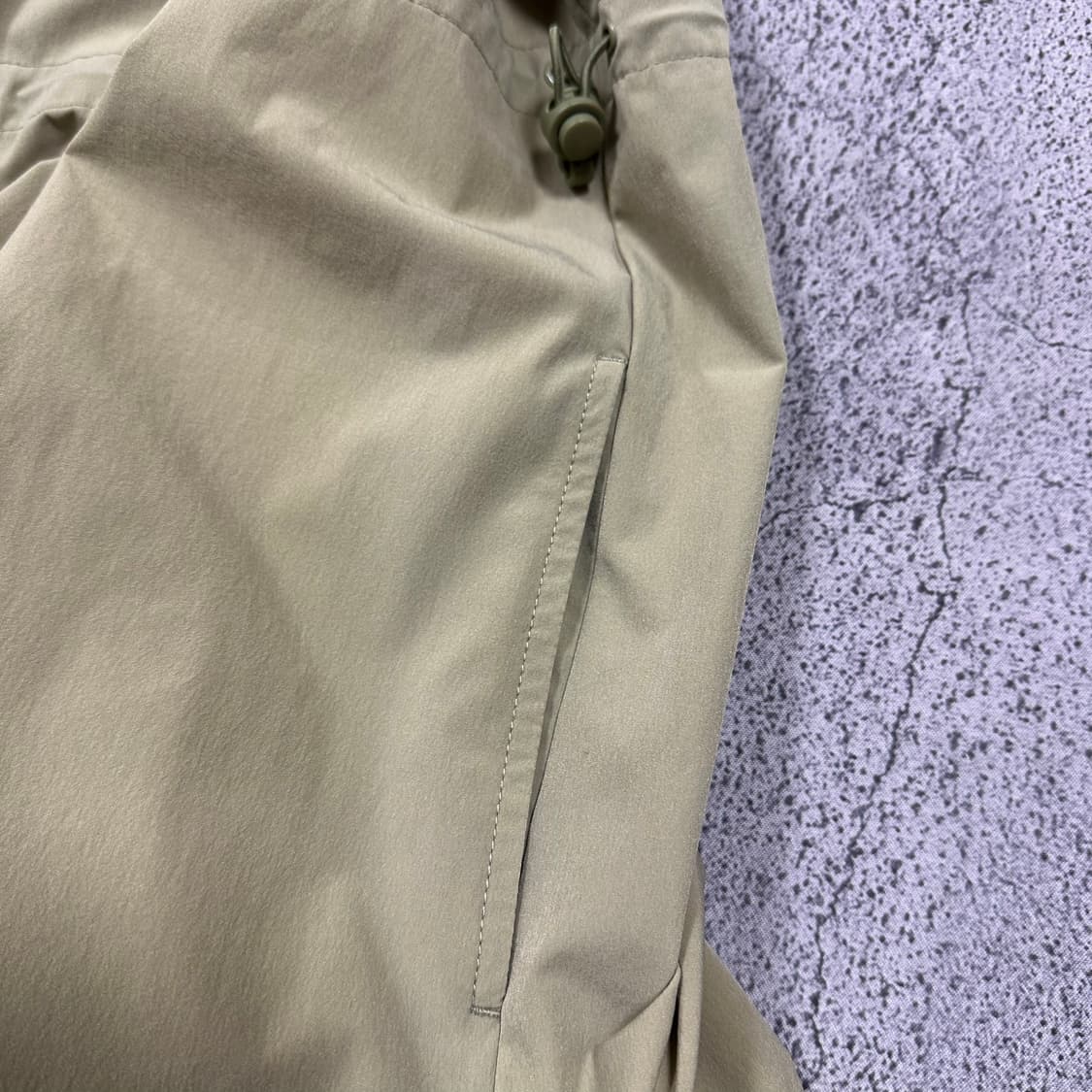 ✨ (만원 빈티지) 지프 셔츠형 허리스트링 나일론 원피스  상품이미지3