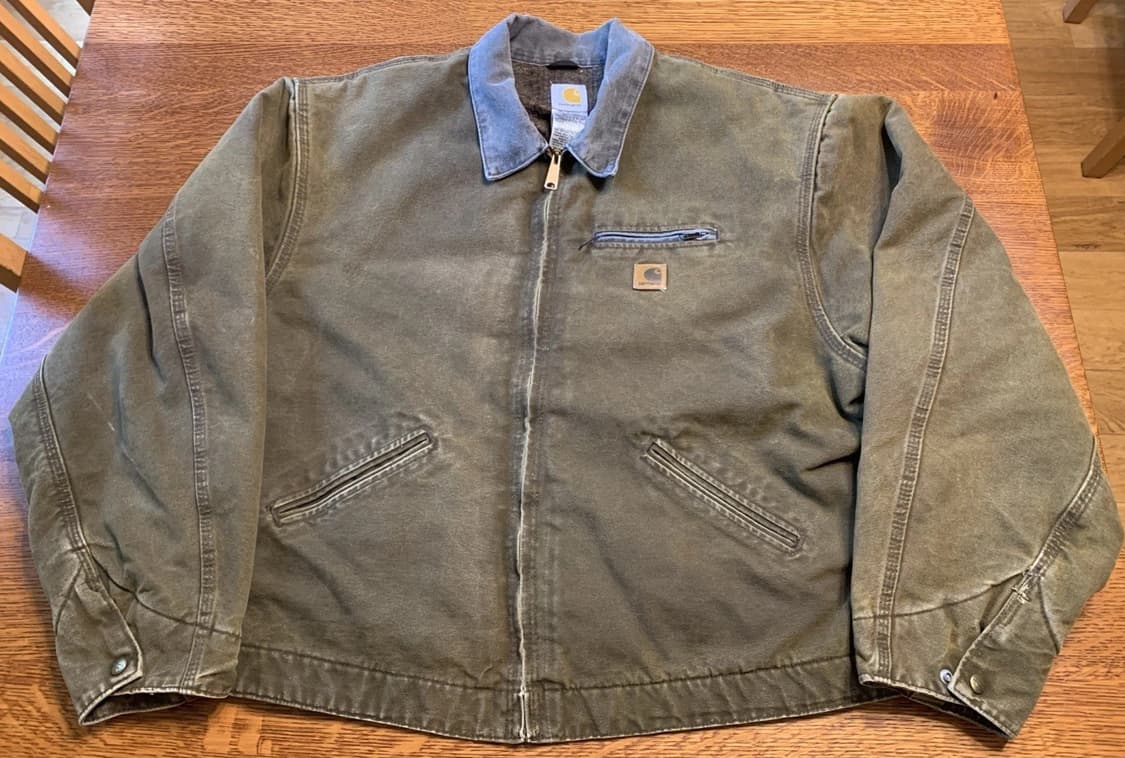 칼하트 J97 디트로이트 커스텀 자켓 블랙 상품이미지1