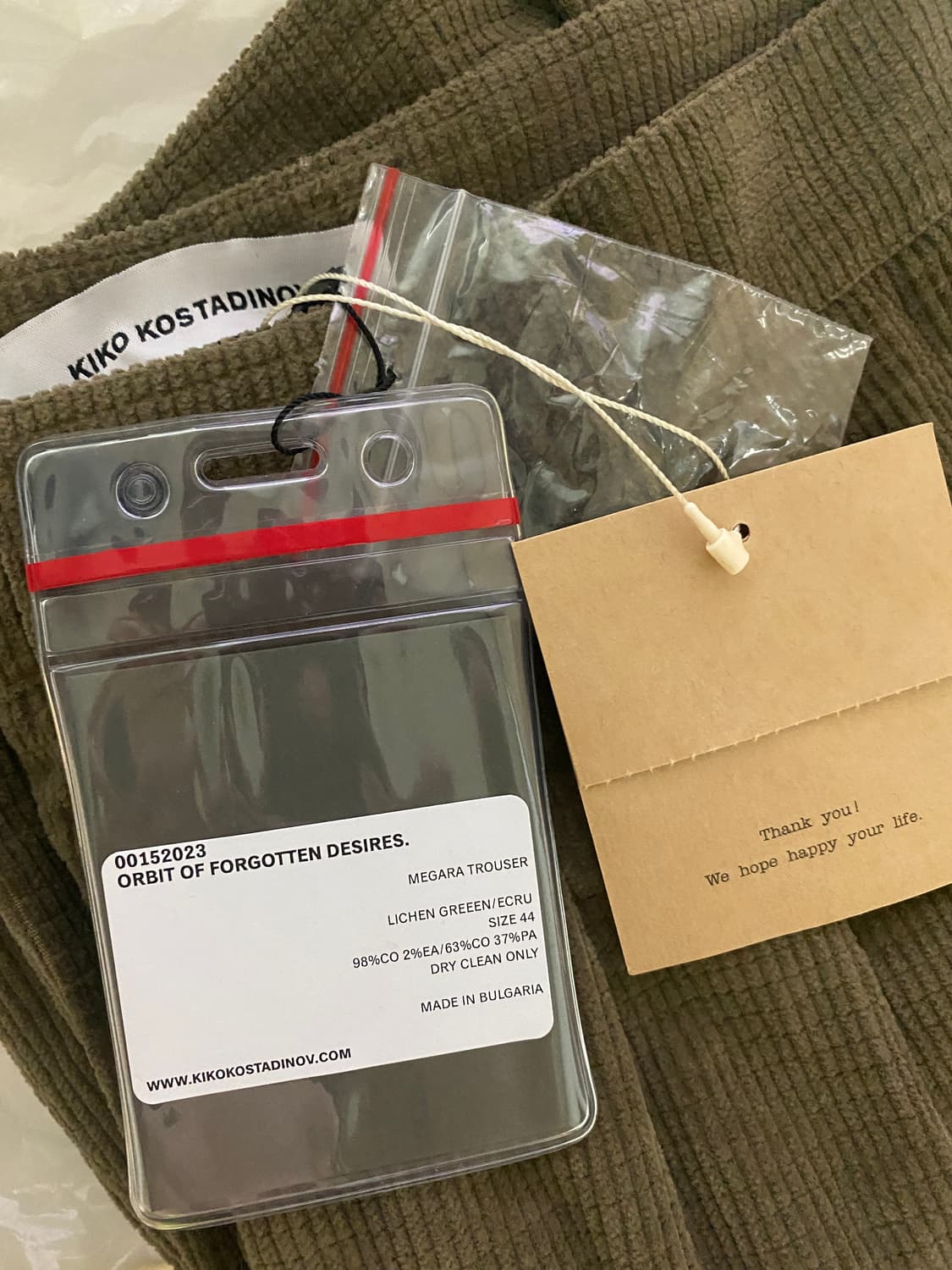 [44] 키코 코스타디노브 메가라 트라우저 리첸그린 상품이미지3