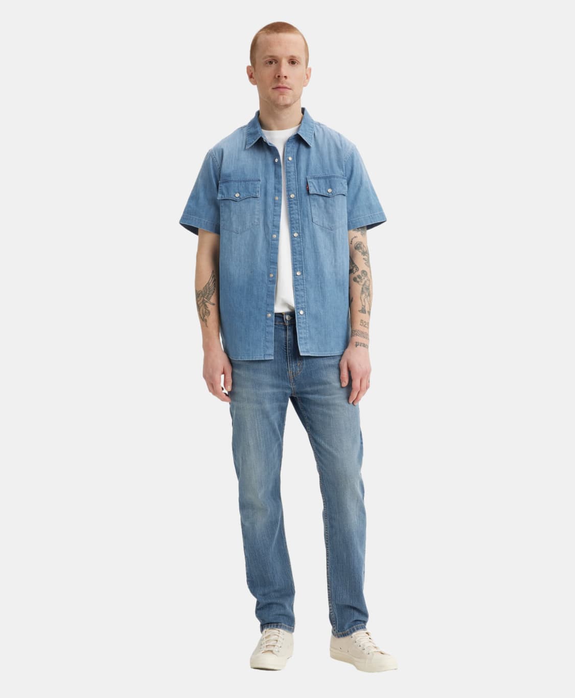 리바이스 502 레귤러 테이퍼드 핏 32 상품이미지9