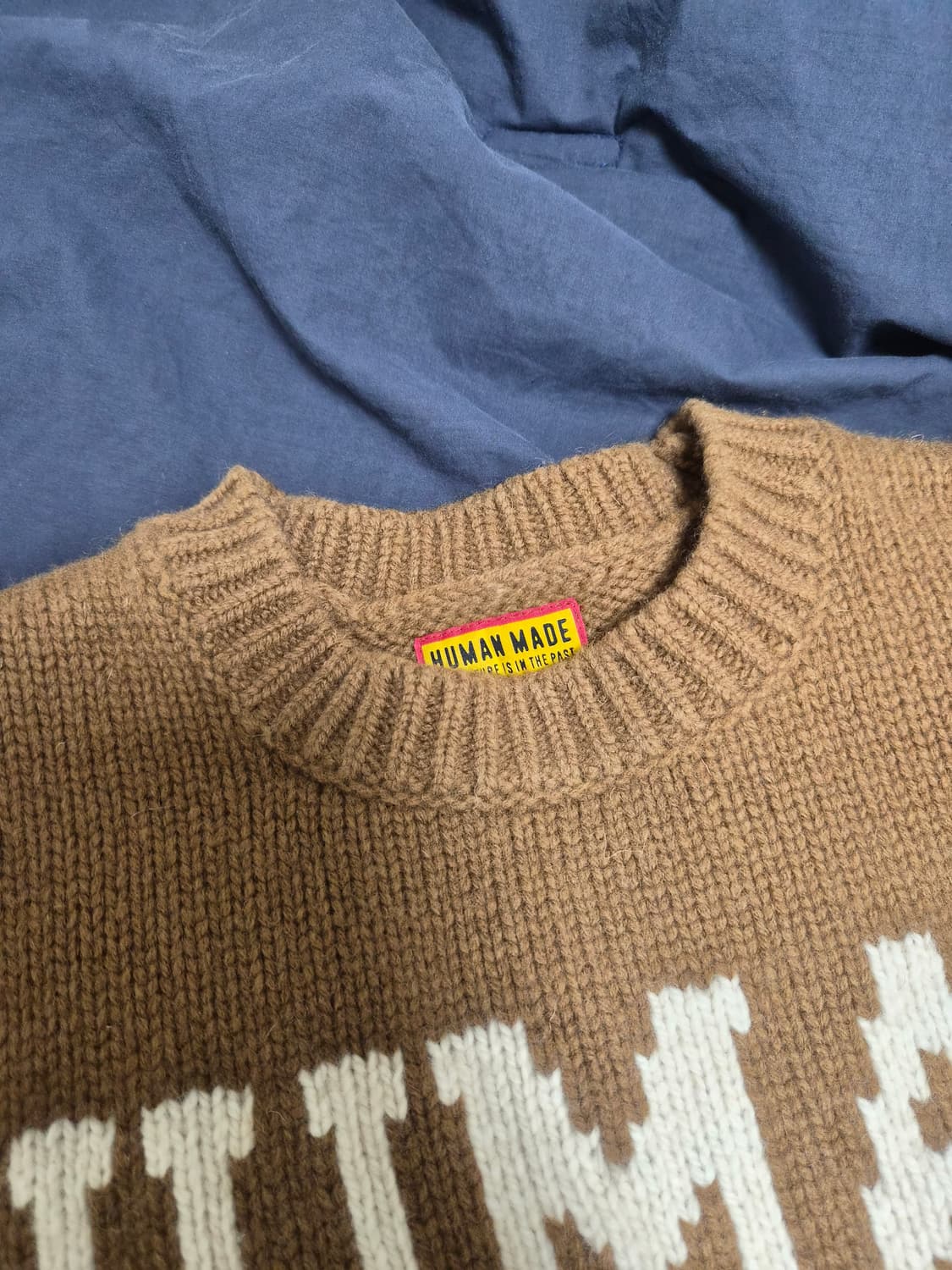 휴먼메이드 휴먼호프 bts 제이홉 니트 브라운 m사이즈 상품이미지5