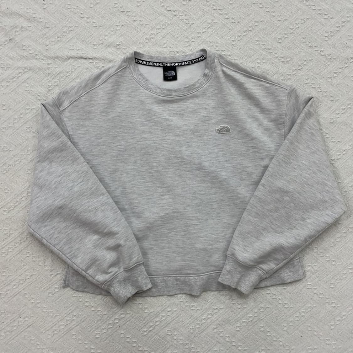 [95] 노스페이스 여자 크롭 맨투맨 상품이미지1