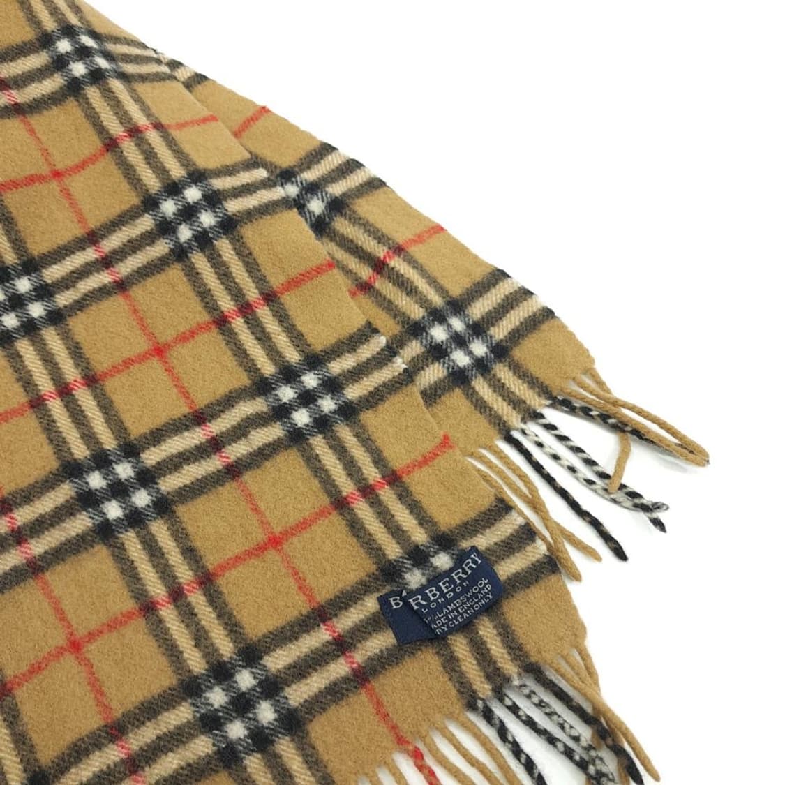 버버리 체크 램스울 목도리 머플러 (MZ506) 상품이미지3