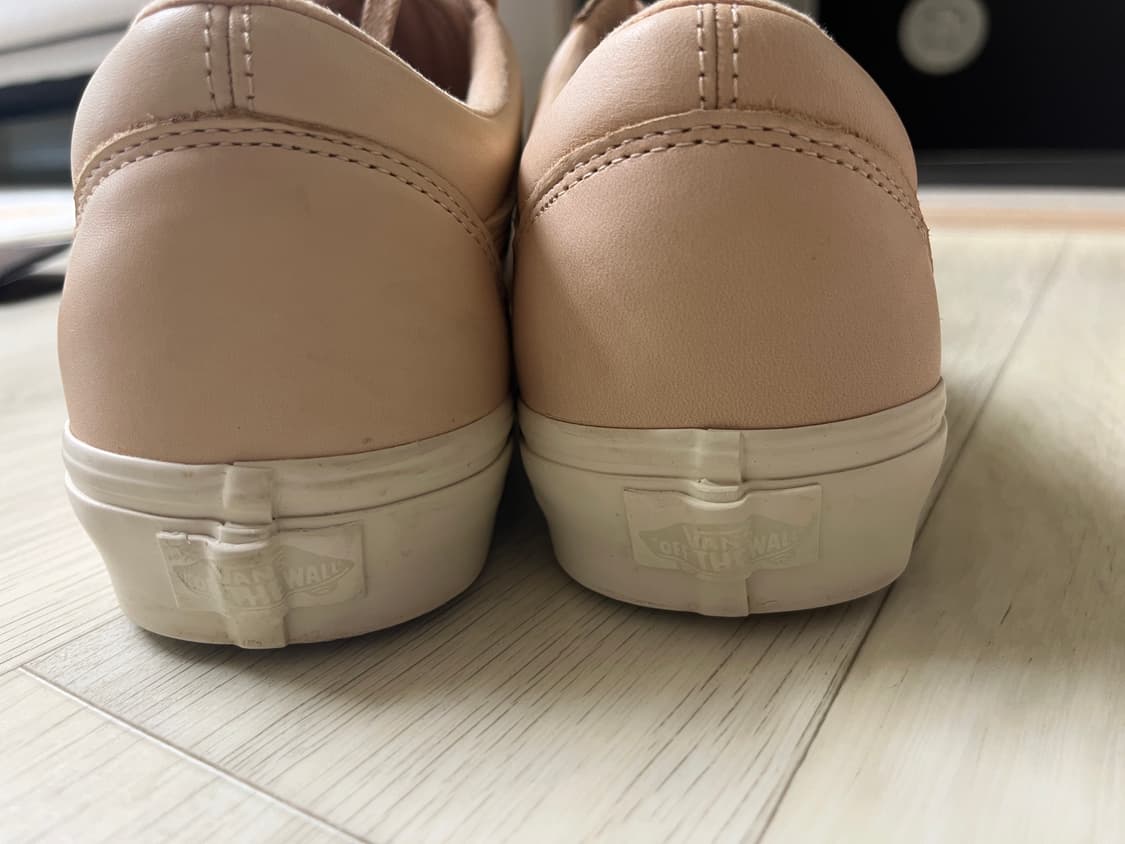 Vans 반스 올드스쿨 베지터블 레더 탄 US9 270 반더스킴 상품이미지5