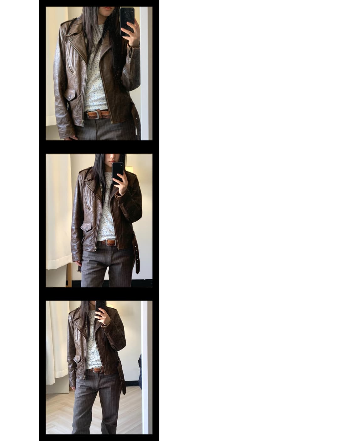 [3rd. Avion] sheepskin leather jacket 상품이미지1