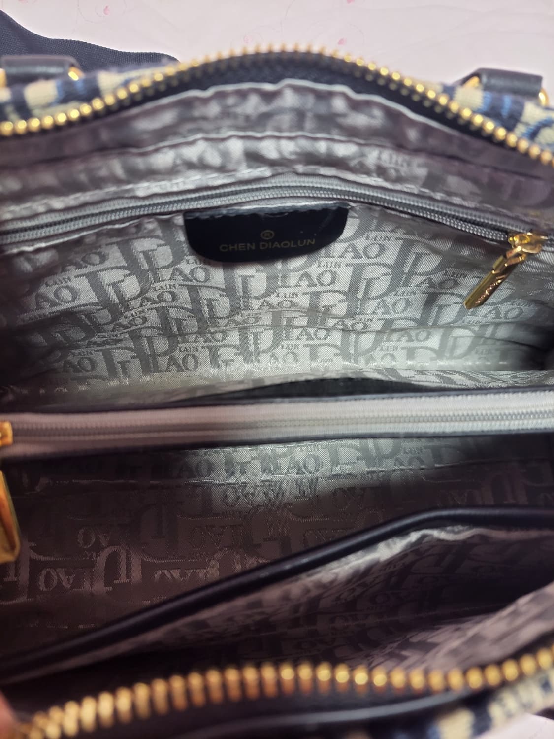 급처새상품!첸 디아올룬 디올느낌 방도 스카프세트 토트백크로스백핸드백 가방 상품이미지3