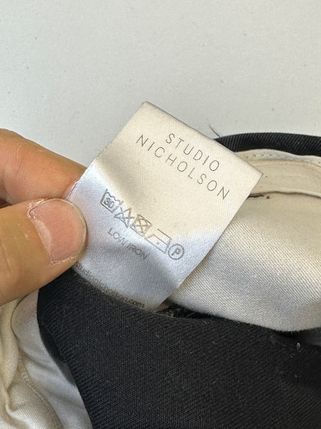 스튜디오 니콜슨 Sorte Snm-351 피치드 코튼 팬츠 상품이미지8