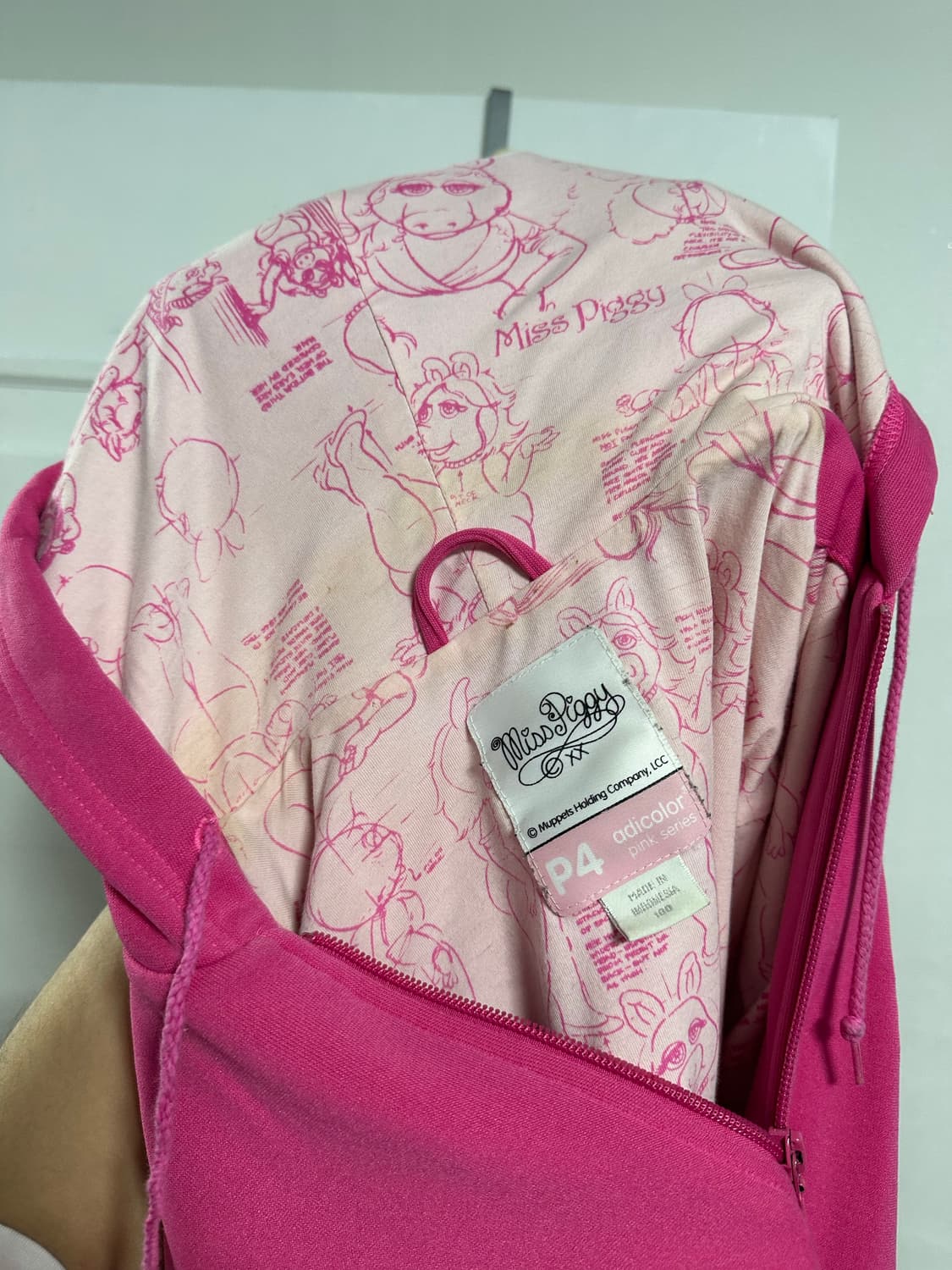 아디다스 아디컬러 미스피기 핑크 져지 상품이미지3