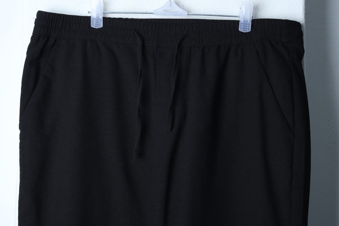 (XL-2XL) 브랜드빈티지 트레이닝복 바지 밴딩 블랙-P1P10308 상품이미지3
