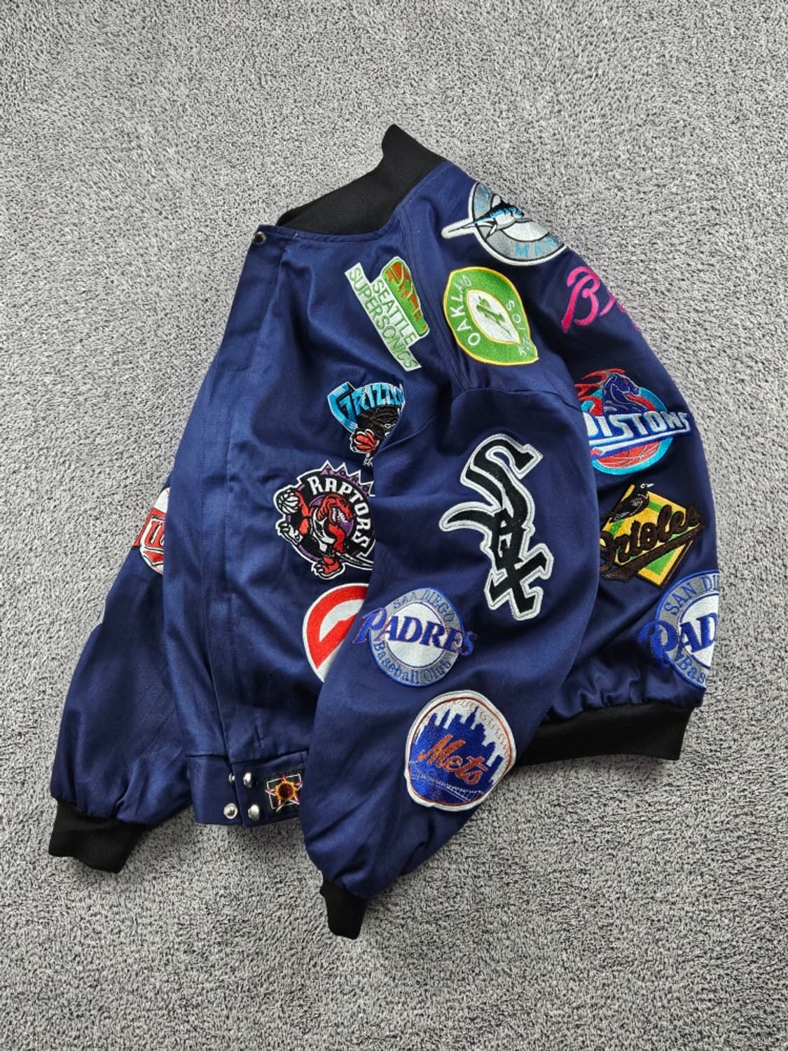 JH 리메이크 MLB 올팀 패치 로고 자켓 ( 2XL ) / 11200 상품이미지3