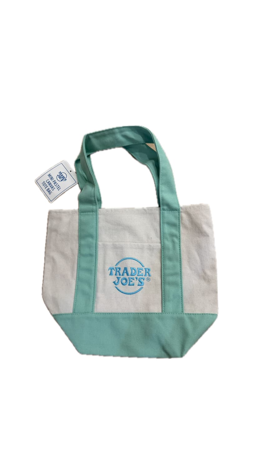 [새상품] 트레이더 조 에코백 파스텔 상품이미지1