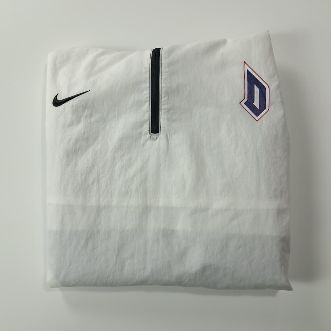 CK190 L 나이키 듀크대학교 화이트 바람막이 후드 아노락 상품이미지8