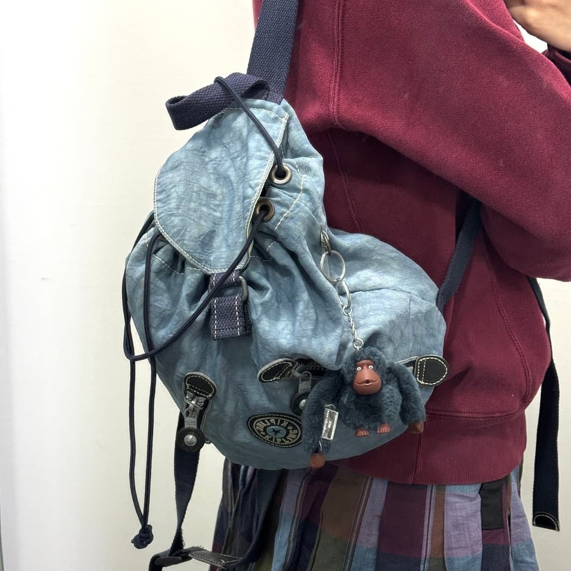 키플링 블루 미니 백팩  상품이미지1