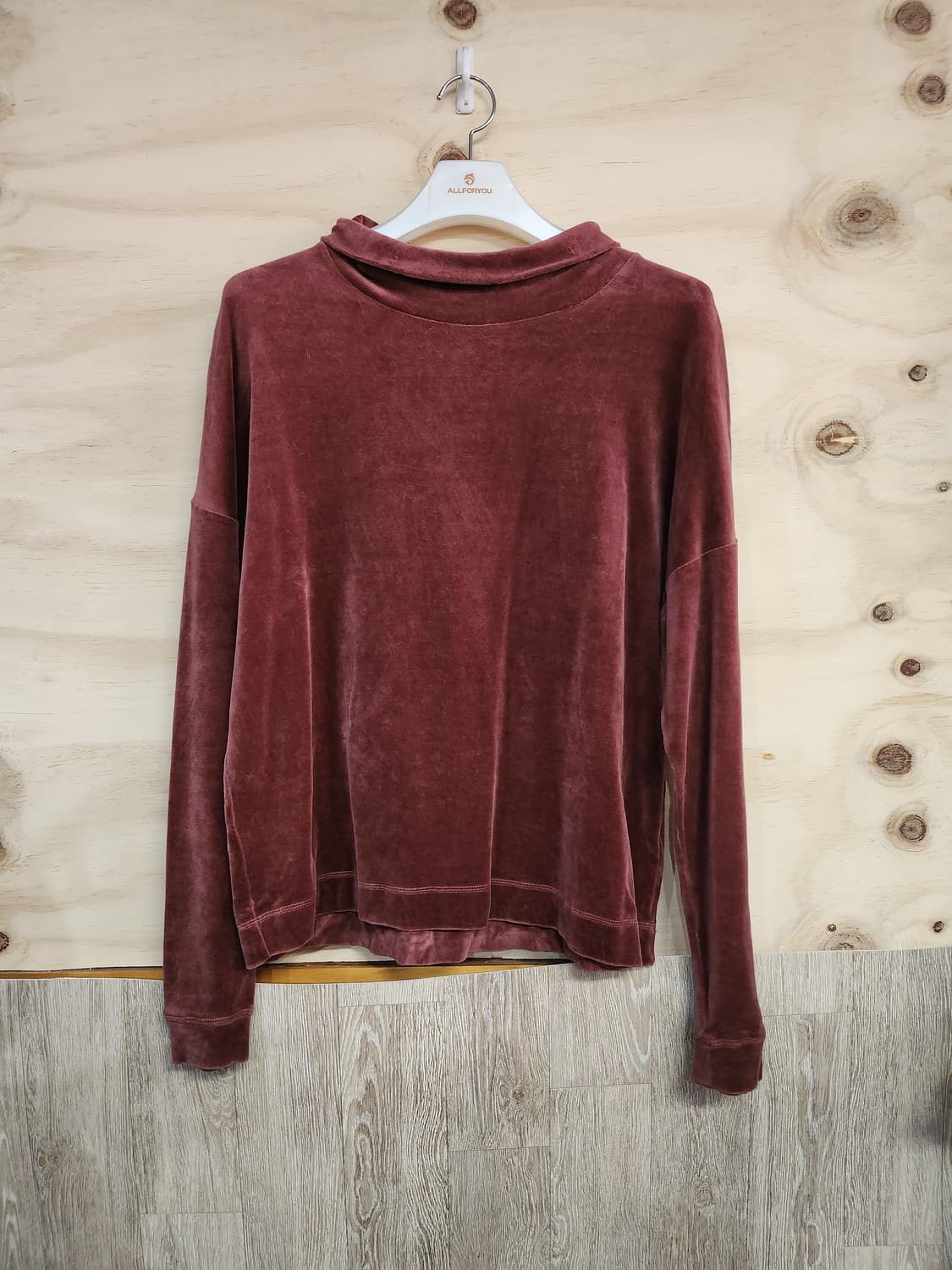 482) 코스 벨벳 맨투맨 상품이미지1