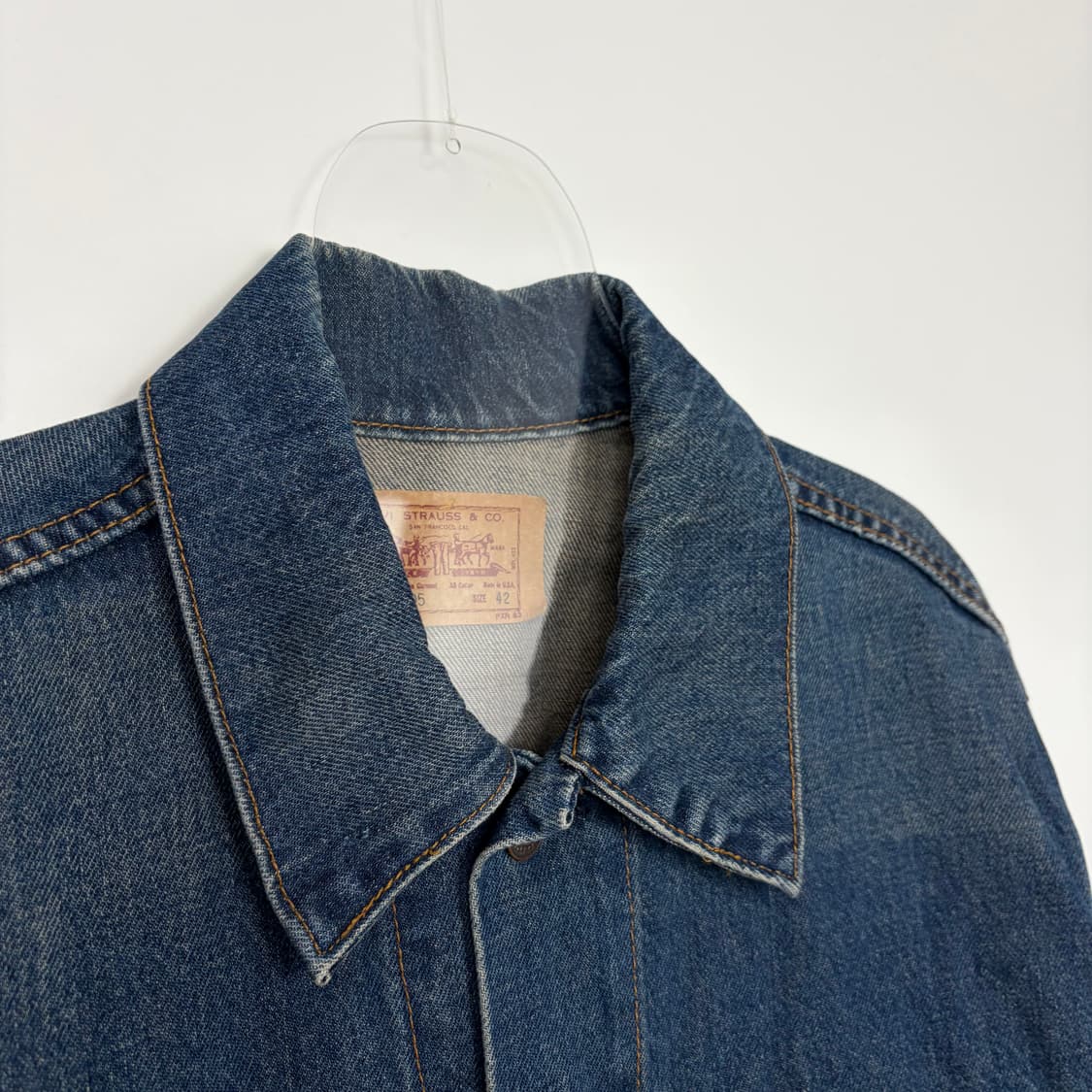 90s 리바이스 데님 트러커 청 자켓 상품이미지2