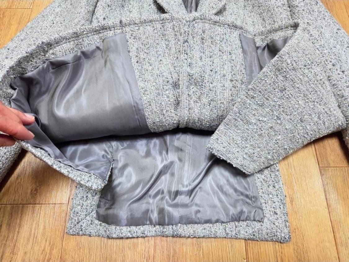 허앤쉬(her&she) 울 리치 트위드자켓 55-66 새상품 상품이미지9