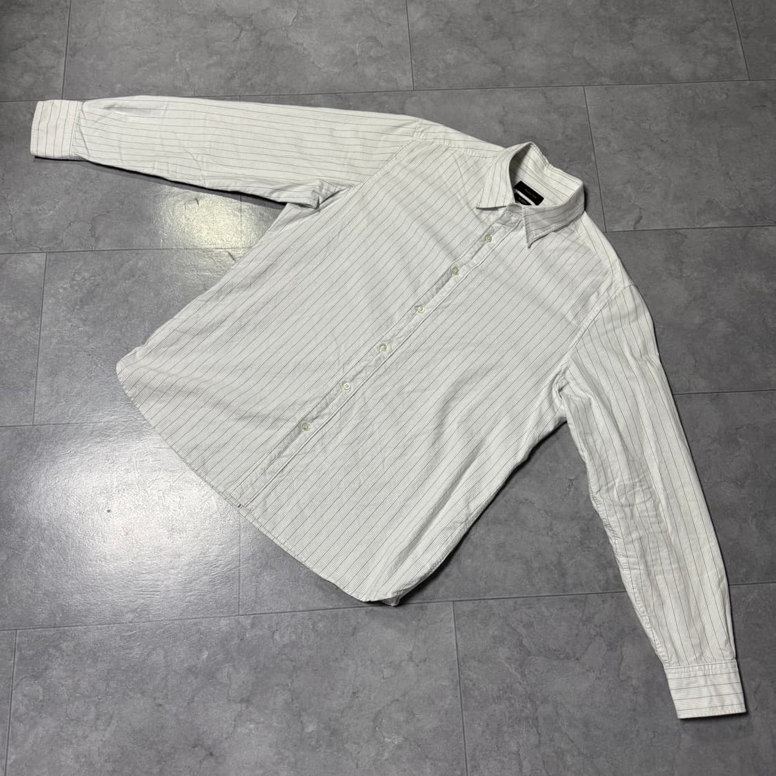 마시모두띠 스트라이프 디테일 셔츠 상품이미지1